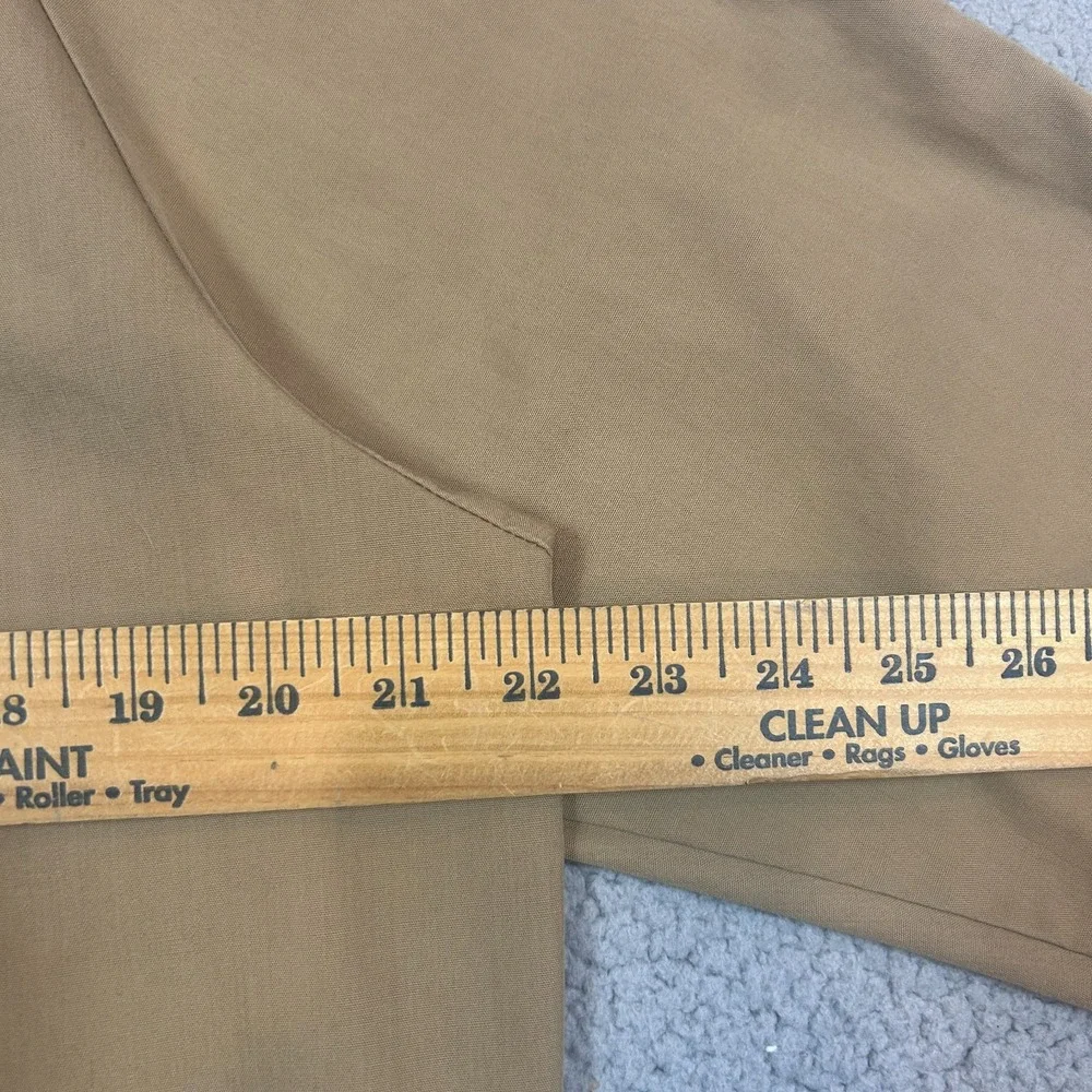 Vintage 70s JC Penney Bi Swing Jacket Penn Prest Beige  Full Zip‎ Mens Medium